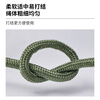 Jiuqiangu nylon rope 10mm*100 meters, military green packing rope, high strength binding rope, core-covered wear-resistant and anti-aging nylon cable tie, braided rope, clothesline, packaging rope