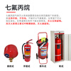 Heptafluoropropane fire extinguisher portable temperature-controlled hanging cabinet gas automatic fire extinguishing device 2/4/6/8kg 150L cabinet type heptafluoropropane (excluding chemicals)