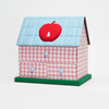 Tagi. <Apple Tapi House> Cute house multi-layer storage box desktop storage box jewelry box New Year gift