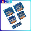 12864 screen 0.96 inch OLED display module 0.91 1.3 inch 1.54 inch LCD screen 6/7 pin IIC/SP ESP8266 weather clock parts