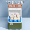 Dengjie Milk Storage Refrigerator Breast Milk Special Refrigerator Car Insulated Box Refrigerated Mini Storage Frozen Milk One Person Portable German Nano Material Green Digital Display Model 6L No Specifications