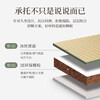 Visibility Japanese tatami mat custom size coconut palm summer kang mat mattress custom home bay window tatami floor mat 5 cm thick natural coconut palm core + ice silk rattan mat 180*200 can be customized Consult customer service