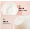SHUANG YU disposable bowl 230ml*50 thick paper bowls biodegradable small soup bowls hot pot bowls picnic wash-free dinner bowls and plates