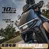Feiye Intelligent Xiaojiu Electric Vehicle High Speed 70 Codes High Power Long Distance Running King 500 Miles Electric Motorcycle 72V Battery Car Takeaway Car Replaceable Battery Can Be Licensed Highly Equipped Black Double Disc 70 Codes + Bumper Tail Box Spotlight 72V35A6 Black Gold Batteries 180 Miles