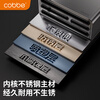 Cobbe kitchen knife holder multi-functional storage rack for kitchen knives wall-mounted chopstick tube chopstick cage stainless steel integrated storage gun gray knife holder