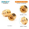 XINQY Xinqiyuan SMP threaded wall-through coaxial connector DC-40GHz semi-escapement RF equipment signal test fixed GPO seat SMP-JYD (18GHz)