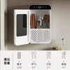 Jingyan chopstick storage box digital display touch screen ultraviolet powerful sterilization dustproof and insect-proof chopsticks disinfection and drying machine 99.99 sterilization rate + super long battery life. Free power cord + free hook