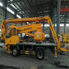 Yedi diesel driven telescopic arm curved arm aerial work crane maintenance ladder pruning branches installation outdoor advertising 16m deposit