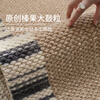 Saibosqimeng Paris French imported wool carpet living room retro light luxury bedroom cream style high-end 140*200CM