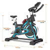 Jianzhimei new new model supply dynamic bicycle home fitness equipment silent exercise bike indoor sports 709 red naked bike + Bluetooth APP + Bluetooth audio