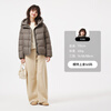 Tambor Puff Down Jacket Women's Short Hooded Autumn and Winter Warm Jacket 25 Years New 5550322D Matcha Mocha 160