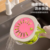 Home easy multi-functional drain basket kitchen household fresh-keeping bowl vegetable and fruit basket folding handle filter water washing basket strawberry powder