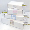 Baokesi ins style white airplane box 30*21.5*5 5 hand account gift packaging box hard express handmade Guka packaging box