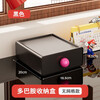 Limited time 50% off Dopamine Desktop Stationery Storage Box Miscellaneous Stationery Toys Books Cleaning Storage Box Three Layers (White + Green + Red)