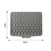 Home Baili silicone drain pad sink diversion kitchen narrow slit pot cover water filter storage pad household countertop pot pad heat insulation pad
