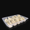 Wilkie Dumpling Storage Box Disposable Dumpling Compartment Freezing Box One Box One Cover Food Grade Special Storage Box Quick Freezing Packing Box 20 Grids 10 Pieces 1 Layer