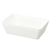 NITORI home kitchen fruit washing basin rectangular drain basket set L