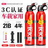 Vehicle-mounted fire extinguisher water-based household high-end 21B new energy national standard small portable high temperature resistant environmentally friendly water-based 2 bottles 21B 620ml water-based fire extinguisher