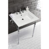 Kingston Brass Kingston Brass Ceramic Dressing Table with Basin LBT25227.34