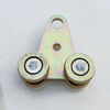 W65 W80 heavy-duty traveling crane lifting wheel sliding door hanging rail hanging wheel industrial door bearing pulley slide rail 5 mm W65 plate pulley