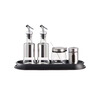 Shanyufu hotel supplies table condiment bottle condiment jar set glass condiment jug commercial restaurant unit canteen combination package