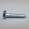 Wen Yijia hexagonal wood screws, galvanized external hexagonal self-tapping self-drilling screws, wood screws DIN517 6*25, 5 pounds, about 460 pieces, full thread