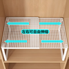 Kunfeng wardrobe storage layered artifact cabinet without punching partition tabletop retractable storage rack student dormitory cabinet shelf white single layer medium 27-38cm retractable