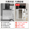 Yanyu water heater shielding cover door opening gas pipe decoration blocking hole board kitchen shelf pipeline ugly baffle single door pearl white/width 35 height 35 thickness 17 free 12 hooks