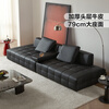 Lin's home light luxury home Lawrence sofa living room first layer cowhide straight row large apartment sofa national subsidy PS514