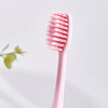 Cleanable spiral filament adult soft-bristle toothbrushes, 6 for household use
