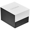 CITIZEN Men's Eco-Drive Watch Stainless Steel Mesh Strap Date Display 100 Meters Waterproof Modern Model Black//White