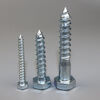 Wen Yijia hexagonal wood screws, galvanized external hexagonal self-tapping self-drilling screws, wood screws DIN517 6*25, 5 pounds, about 460 pieces, full thread