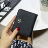Casa-kups genuine leather wallet women's short new niche design driver's license card holder all-in-one coin purse women's wallet black