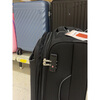 Meitu genuine Oxford cloth suitcase, scratch-resistant and wear-resistant, expandable trolley case, universal wheel zipper suitcase DA2, black DA2, guaranteed to be authentic, you will get three for a fake, 20 inches, with warranty card