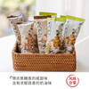 Chayanyuese Crispy Croutons Butter Garlic Sea Salt Caramel Flavor Casual Puffed Crispy Cracker Snacks 35g*8 Bags