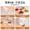 Temeiju disposable tablecloth rectangular thickened placemat table film waterproof and oil-proof extra large size 180*180cm*20 sheets