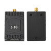 4W 6W wireless audio and video transmitter and receiver 3.3GHzVTX/VRX analog video transmission module 16CH VTX-6W