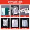 Kerui'er opp bag self-adhesive bag clothing packaging bag transparent large ziplock bag custom transparent plastic bag 100 pieces