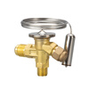 Refrigerator air conditioning cold storage TF type right angle internal balance R22/R410/134A throttling thermal expansion valve R410 valve body with (No. 3 core) free nut