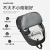 Landcase schoolbag female junior high school high school college student backpack backpack large capacity travel computer bag 1607 black