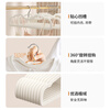LYNN clothes hanger, short neck, non-marking, non-slip, home adult storage flocked clothes hanger, clothes drying hanging storage division, 10-pack