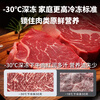 Haier vertical freezer household refrigeration and freezing dual-purpose one-click conversion fresh-keeping cabinet air-cooled frost-free vertical partition storage large-capacity freezer Yanyu Gray 6GL fresh frozen moisturizing dual frequency conversion 210L