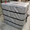 IBC ton barrel electric heating blanket cubic barrel electric heating jacket plastic square barrel heating jacket industrial high temperature heating insulation blanket black with lid
