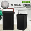 Trash can liner, plastic square inner barrel, trash can liner, outdoor barrel, hotel thickened barrel, flame retardant plastic inner barrel, upper mouth 16*16*30