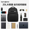 Samsonite Backpack Men's Commuting Business Backpack 15.6-inch Computer Bag Large Capacity Travel and Business \NU0 Black-15.6-inch Computer