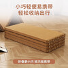 Visibility customized tatami mat Japanese-style household folding floor mat summer coconut palm plus hard floor special lunch break sleeping mat 150cm*200cm/5cm thick (4 folds)