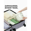 Bulaimei Jingdong Outlet Luggage Jingdong Cooperation Trolley Suitcase Can Be Checked In Password Leather Box Fashion Gray 20 inches