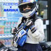 Albers motorcycle riding waist bag HARUKA Hoshino Yao co-branded model