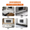 Chengdu slate TV background wall light luxury style island cabinet countertop whole house custom-made ladder step slate plate customization please inquire to place an order
