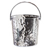 Fanxiang light luxury water ripple thickened transparent ice bucket high-value home commercial ice bucket bar KTV beer bucket ice cubes free ice clip water ripple light luxury ice bucket transparent